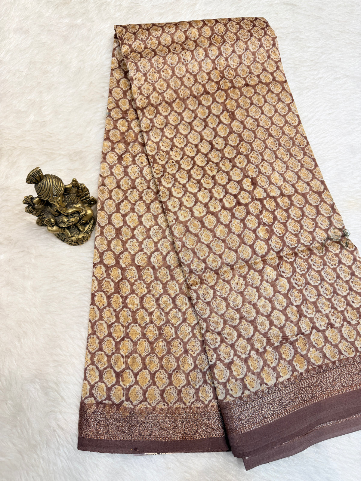 Mul Chanderi SILK Zari Border