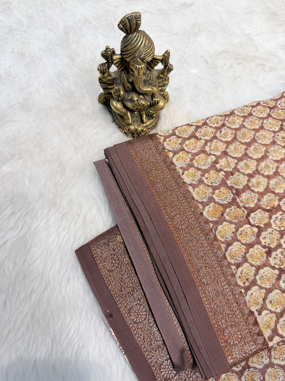 Mul Chanderi SILK Zari Border