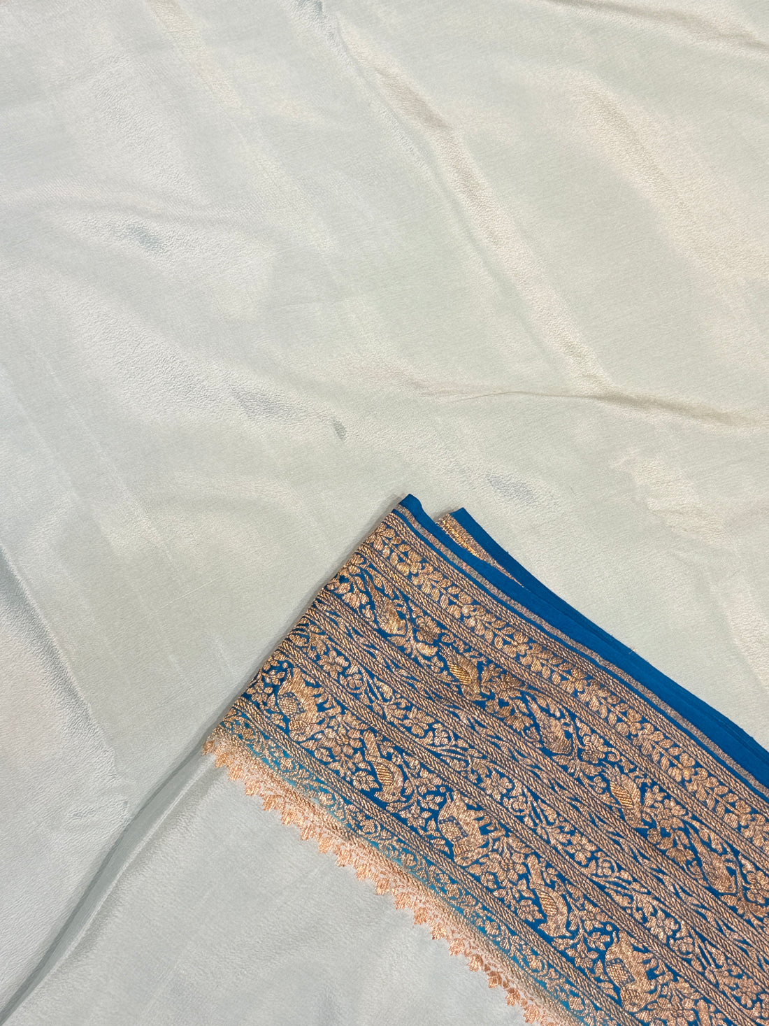 Pure Banaras Crepe Silk