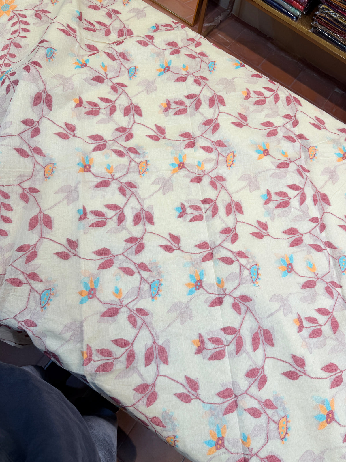 Pure Jamdani Handloom Cotton Saree