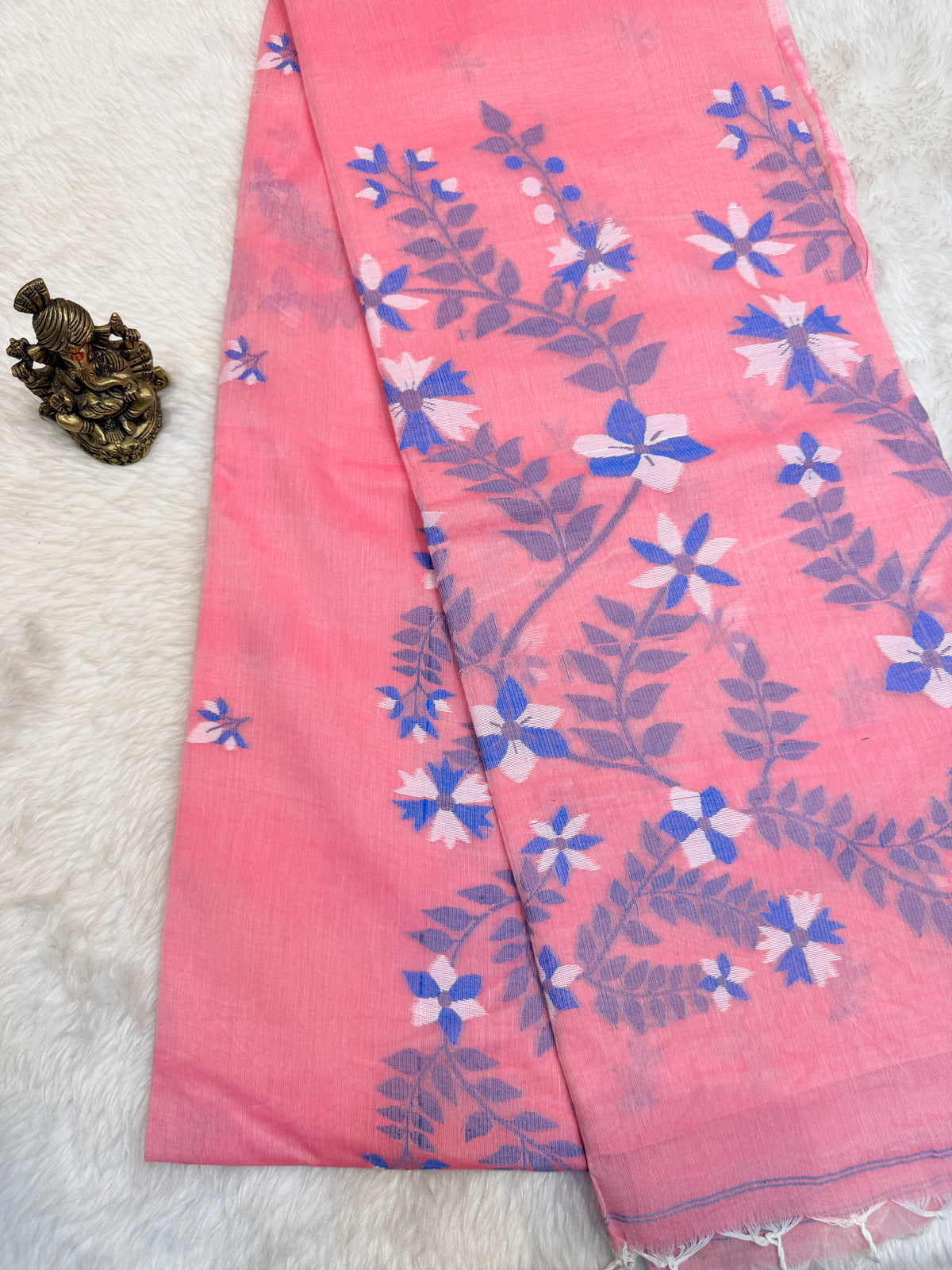 Pure Jamdani Handloom Cotton Saree