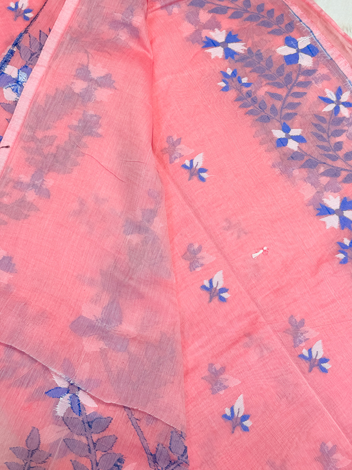 Pure Jamdani Handloom Cotton Saree