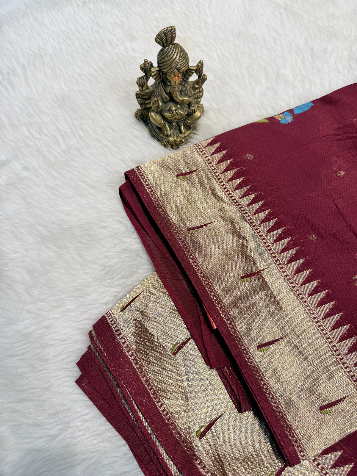 Banaras Tussar Silk Jamdani