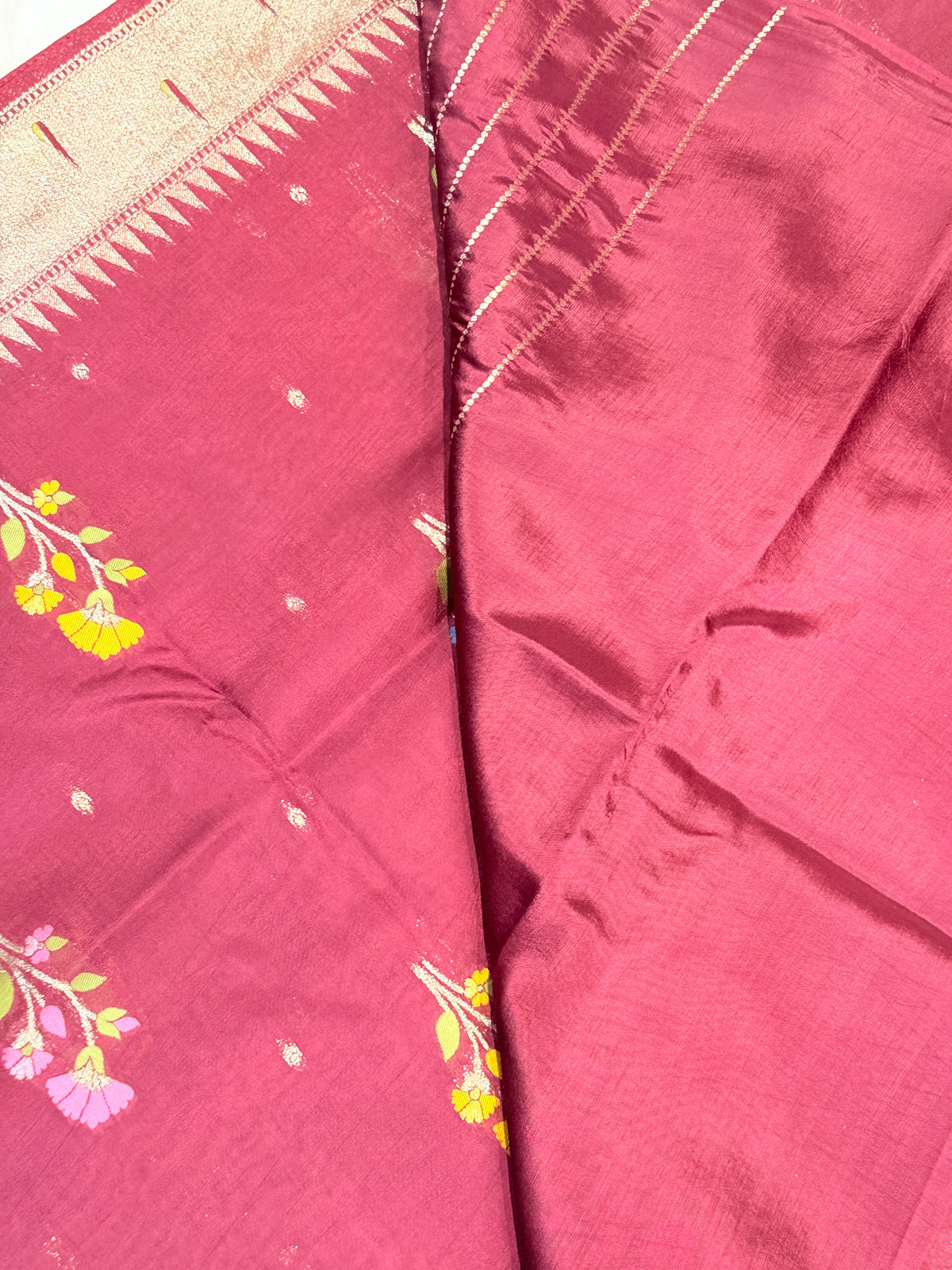 Banaras Tussar Silk Jamdani