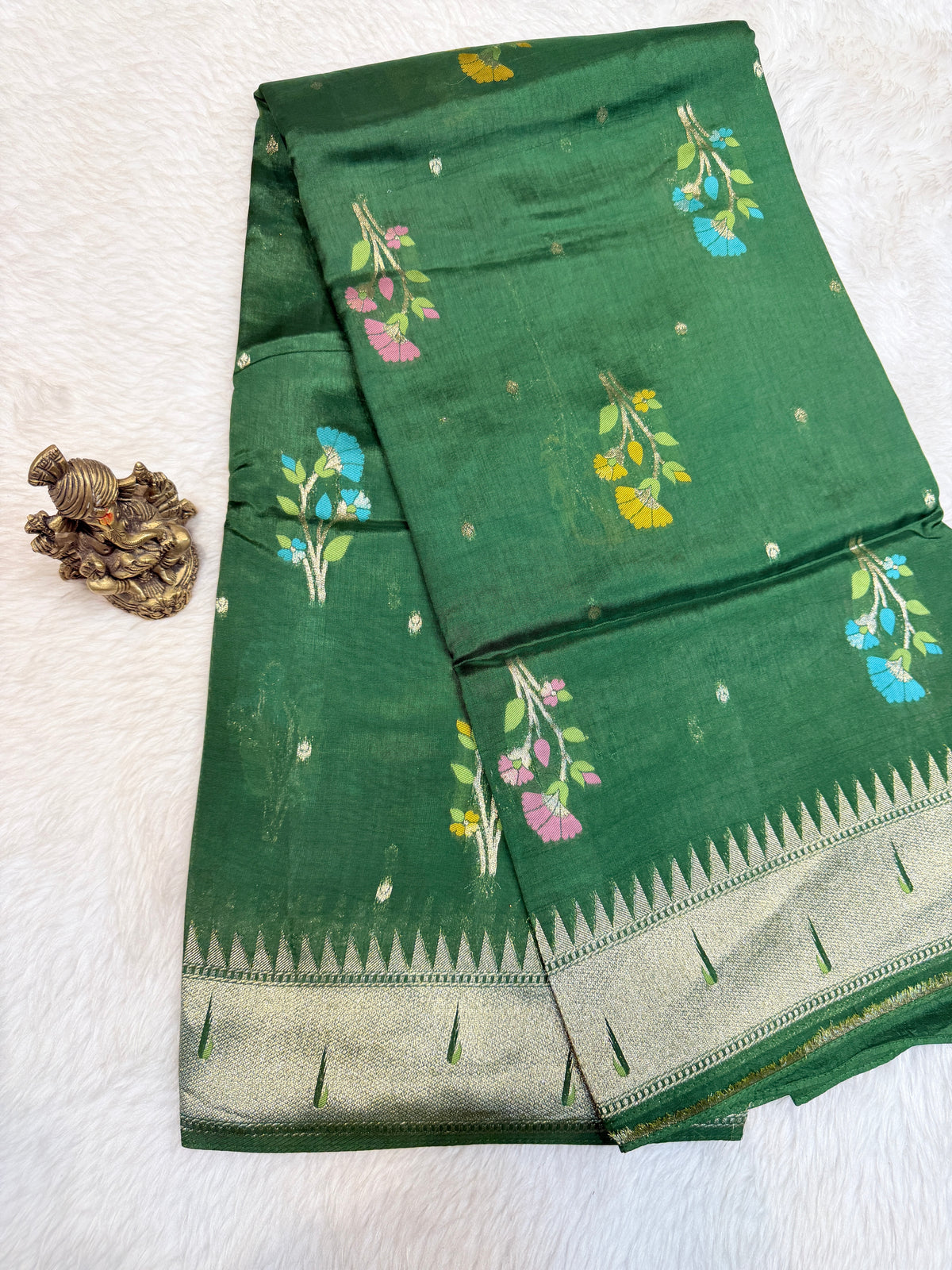 Banaras Tussar Silk Jamdani