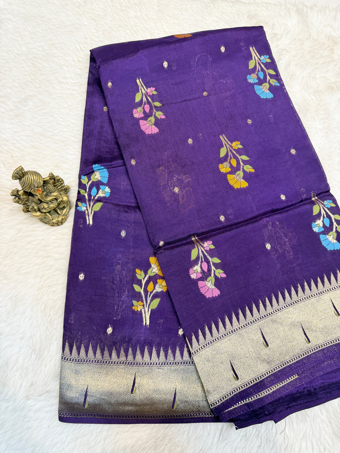 Banaras Tussar Silk Jamdani