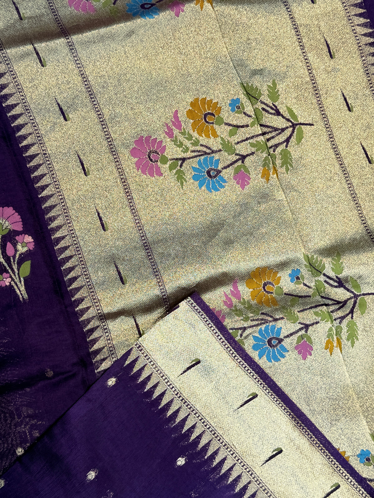 Banaras Tussar Silk Jamdani