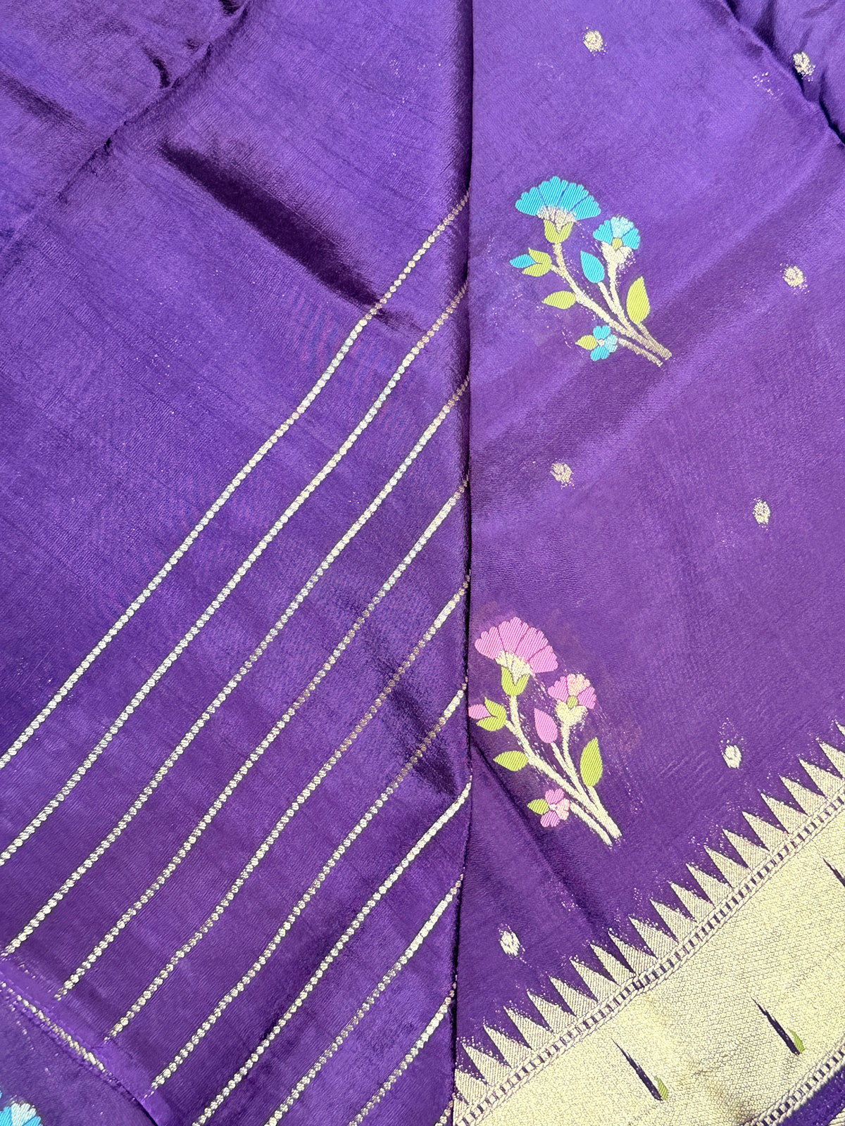 Banaras Tussar Silk Jamdani