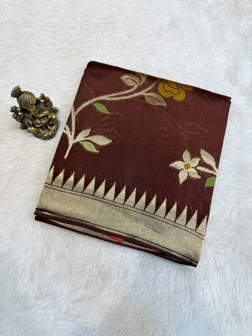 Banaras Tussar Silk Jamdani