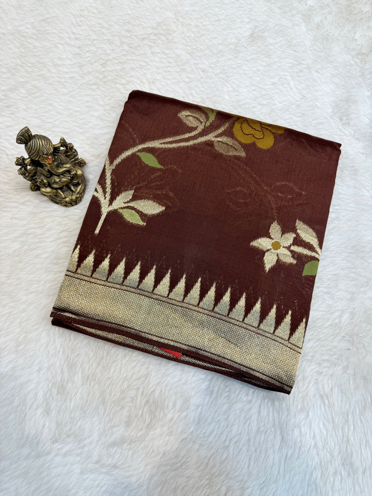 Banaras Tussar Silk Jamdani