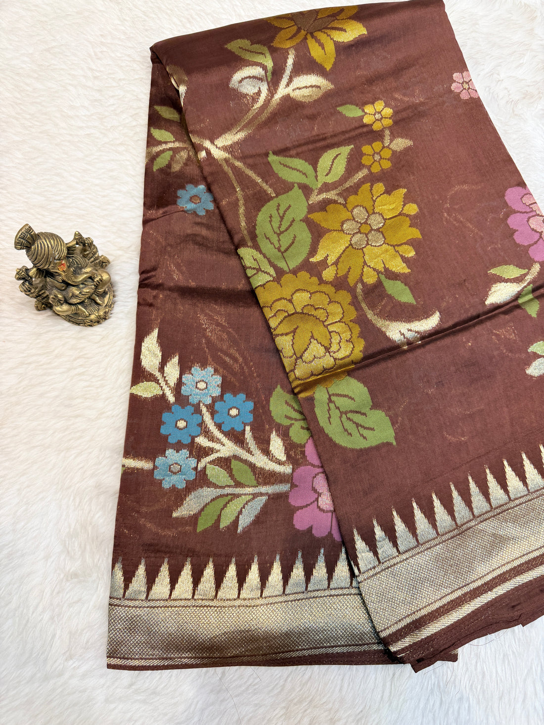 Banaras Tussar Silk Jamdani
