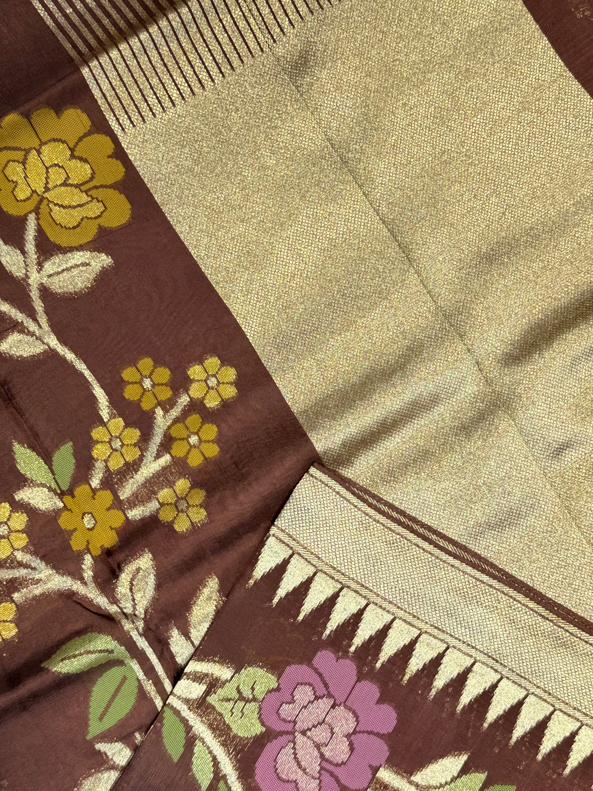 Banaras Tussar Silk Jamdani