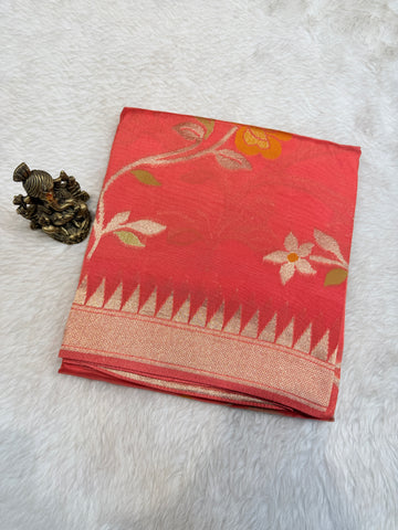 Banaras Tussar Silk Jamdani