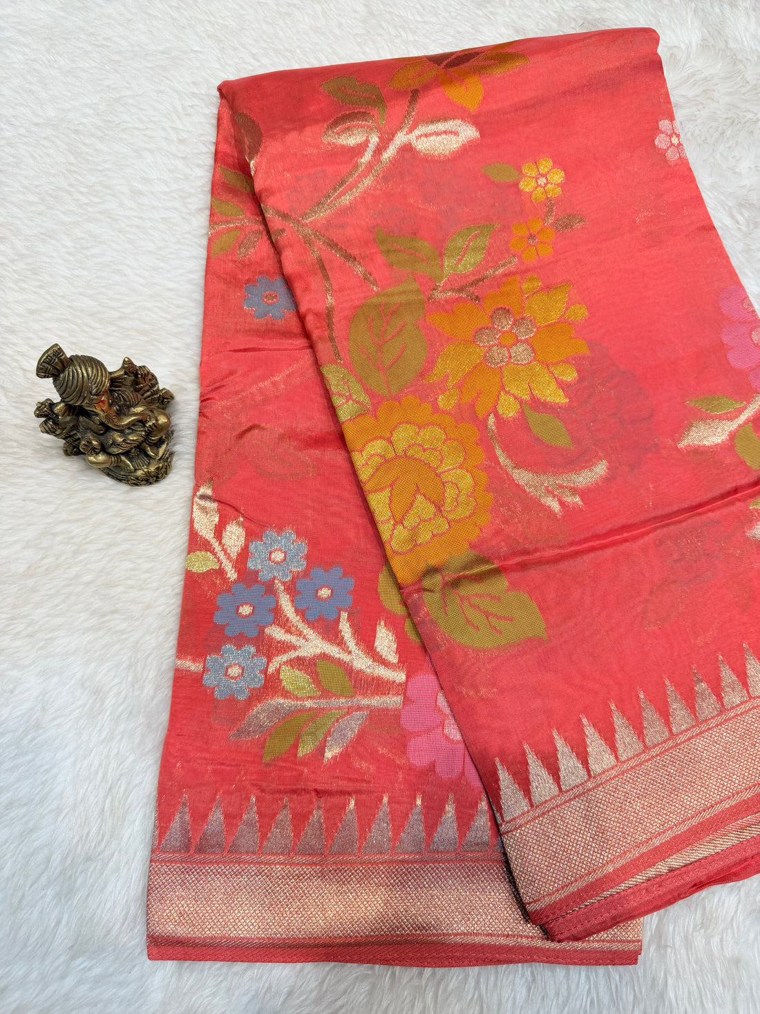 Banaras Tussar Silk Jamdani