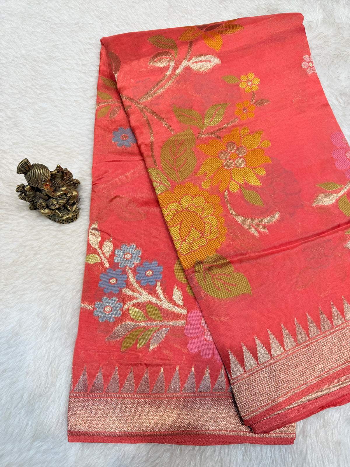 Banaras Tussar Silk Jamdani