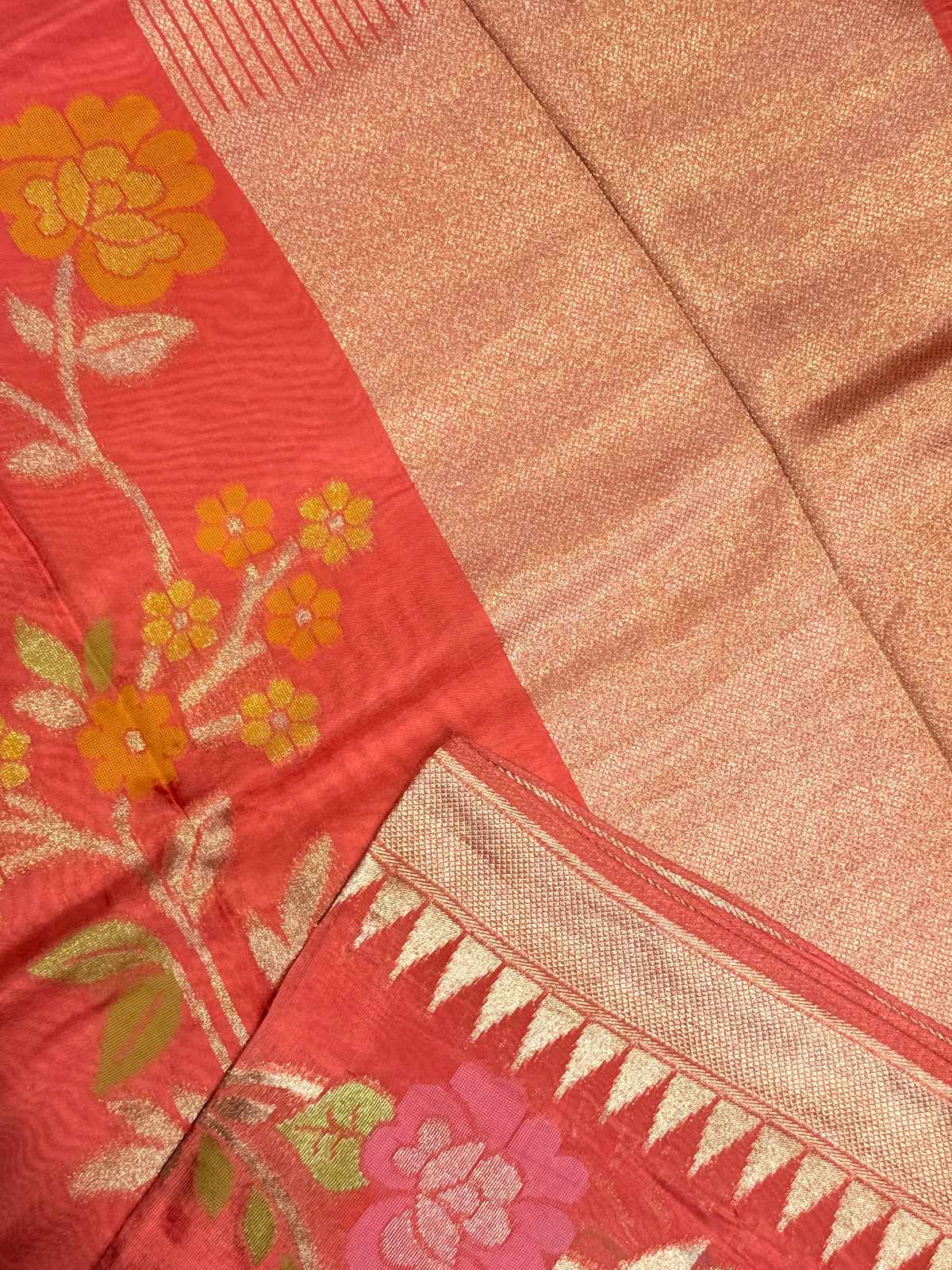 Banaras Tussar Silk Jamdani
