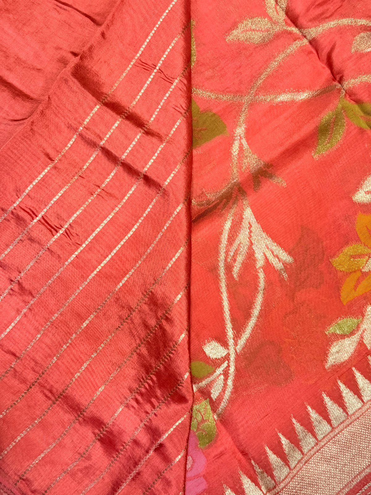 Banaras Tussar Silk Jamdani