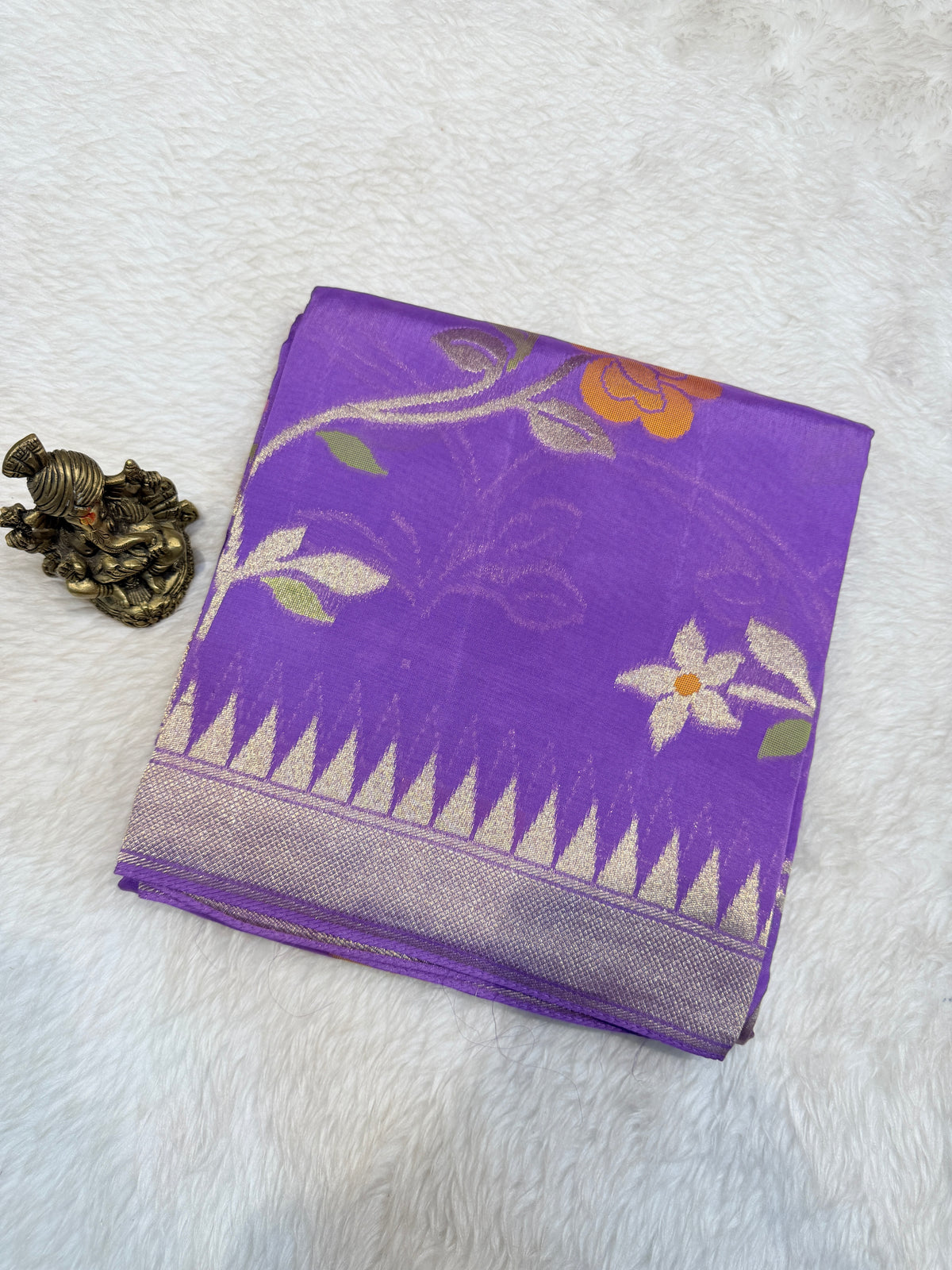 Banaras Tussar Silk Jamdani