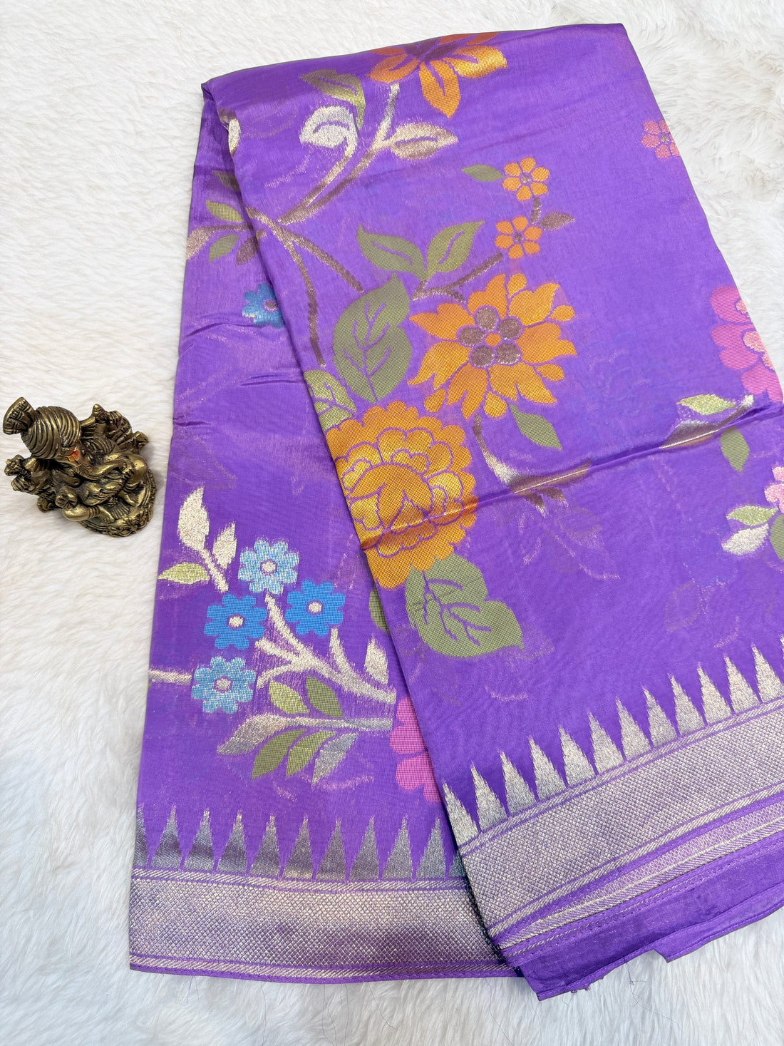 Banaras Tussar Silk Jamdani