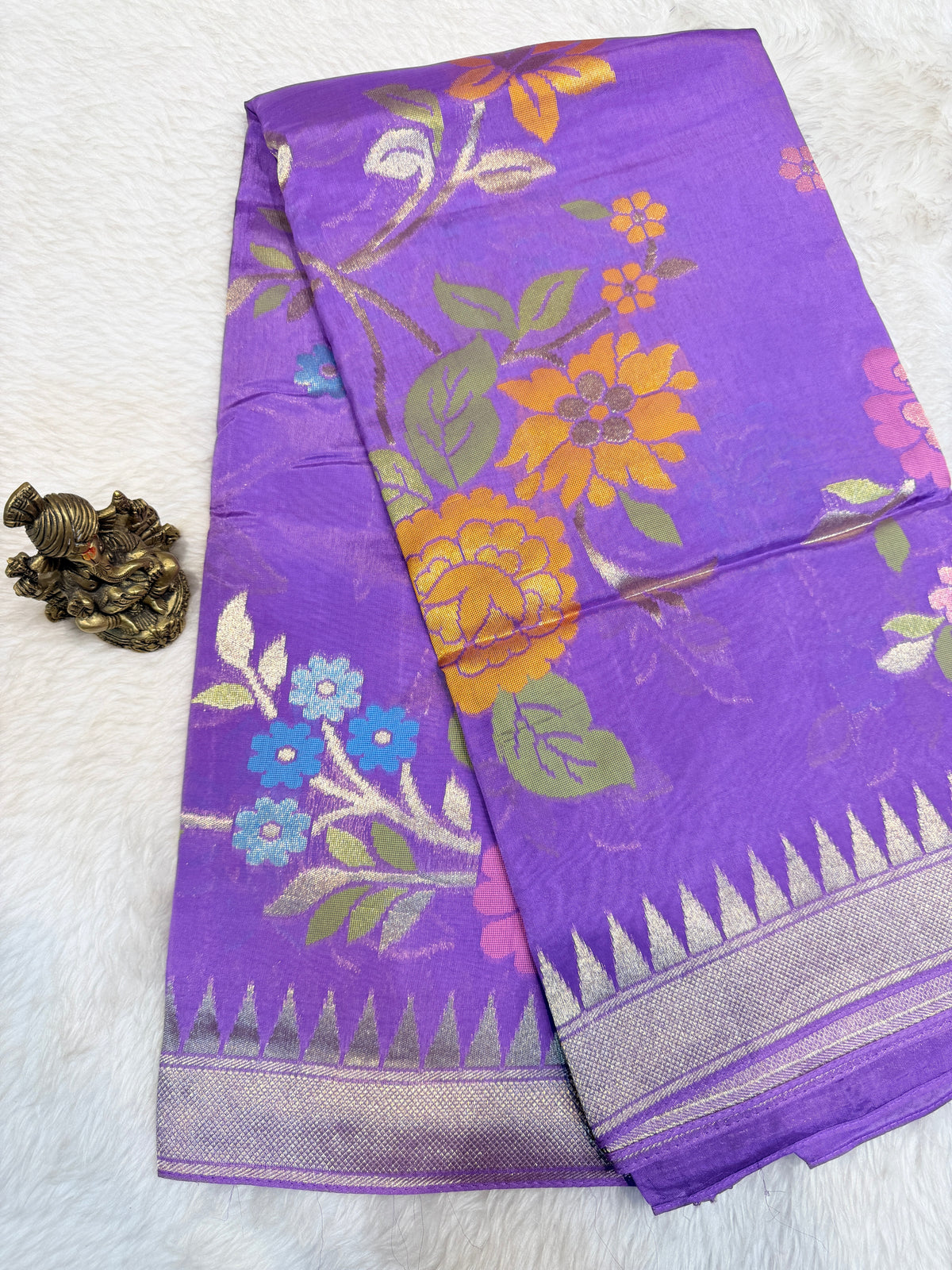 Banaras Tussar Silk Jamdani