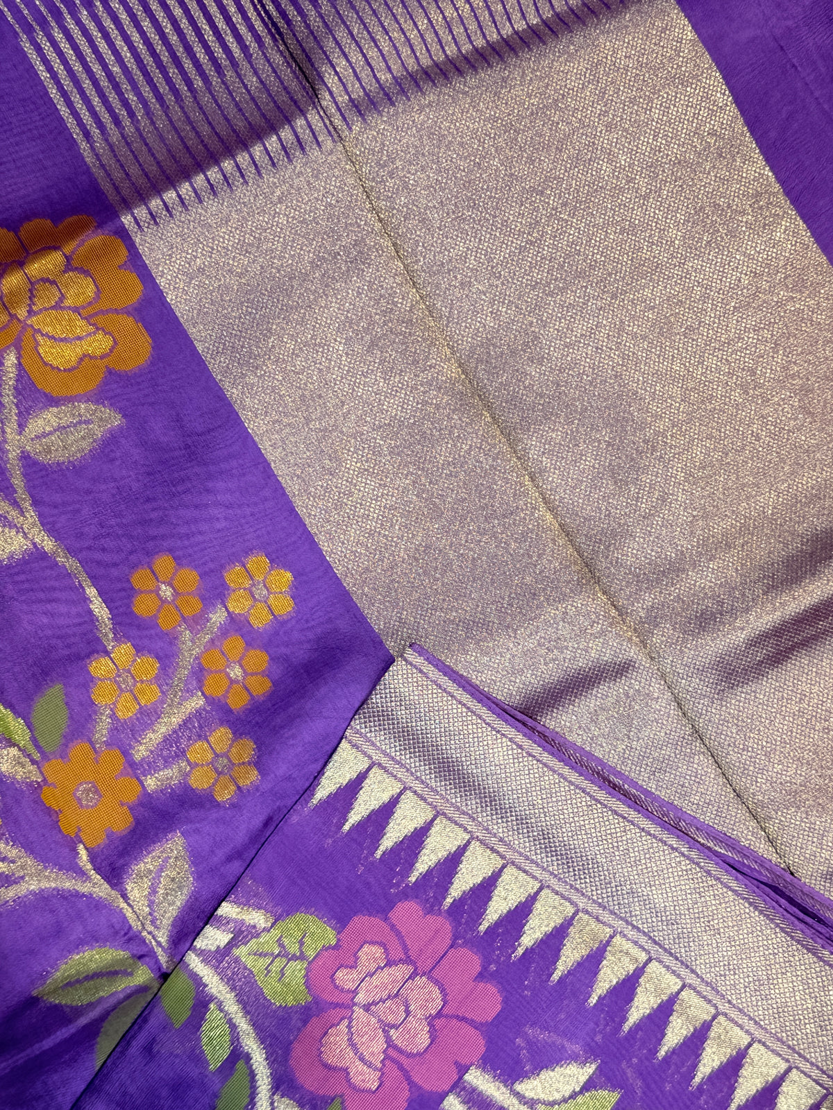 Banaras Tussar Silk Jamdani