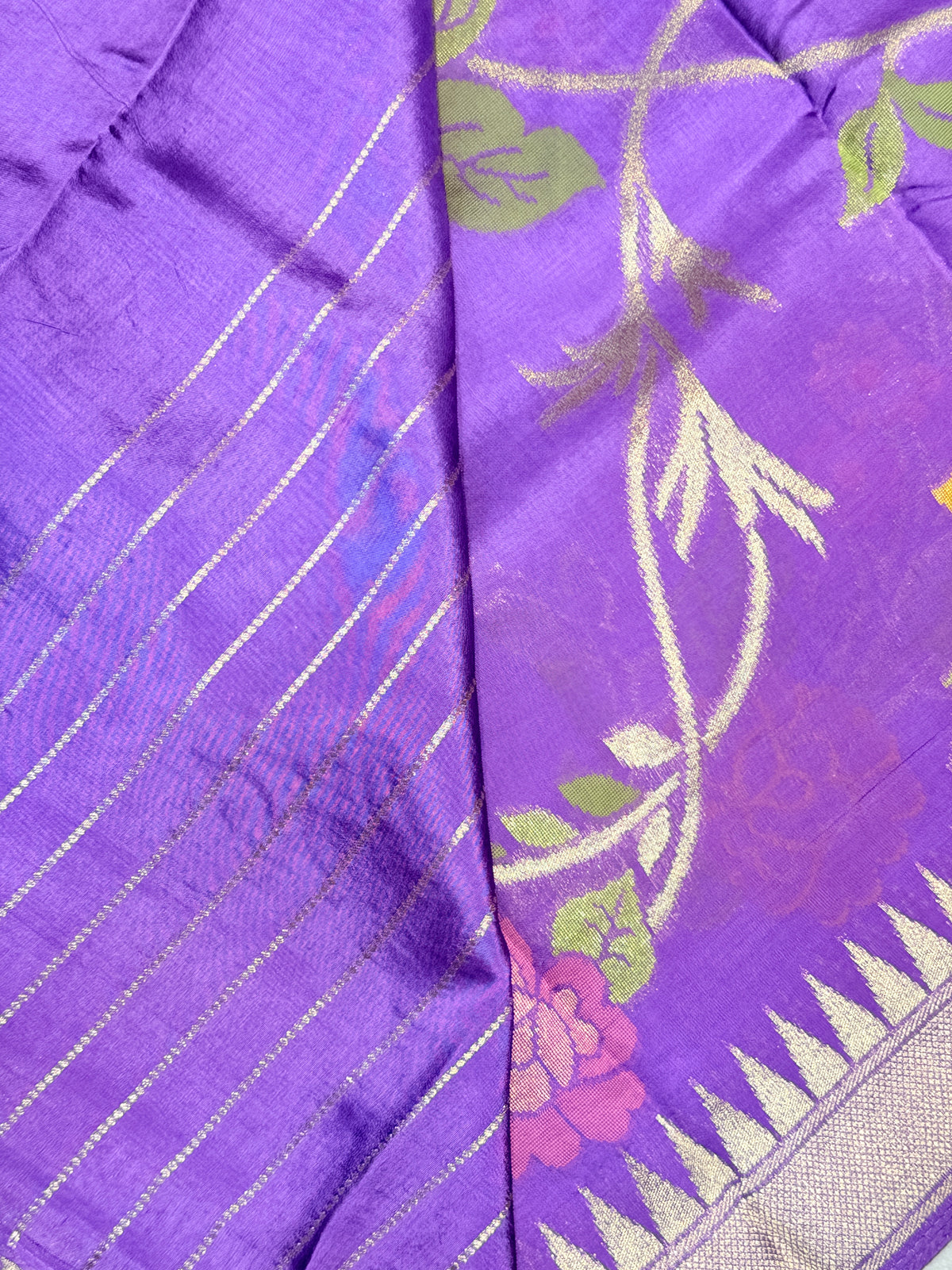 Banaras Tussar Silk Jamdani