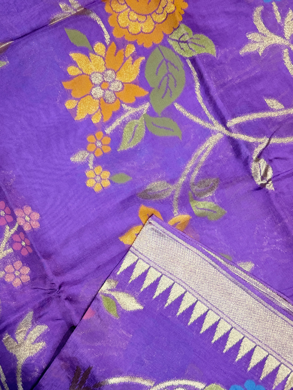 Banaras Tussar Silk Jamdani