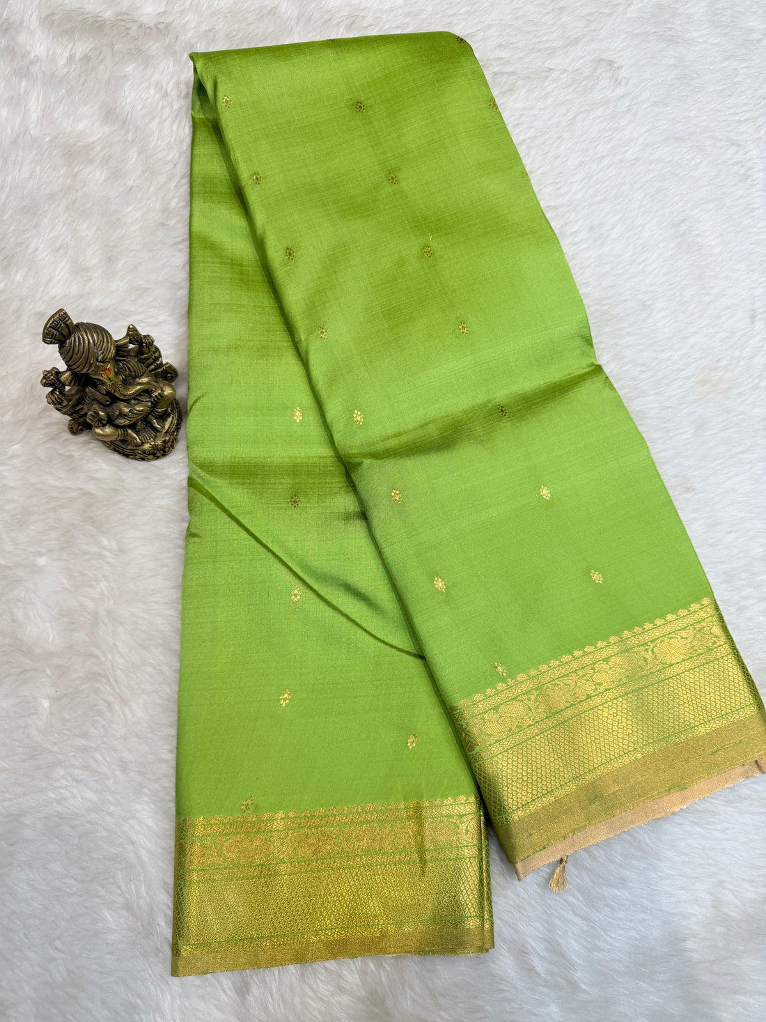 Premium Pure Raw Soft Silk Contrast- Cream