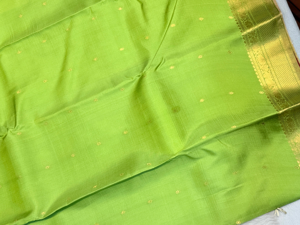Premium Pure Raw Soft Silk Contrast- Cream