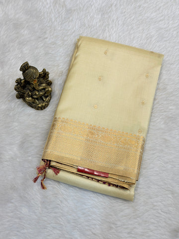 Premium Pure Raw Soft Silk Contrast- Wine