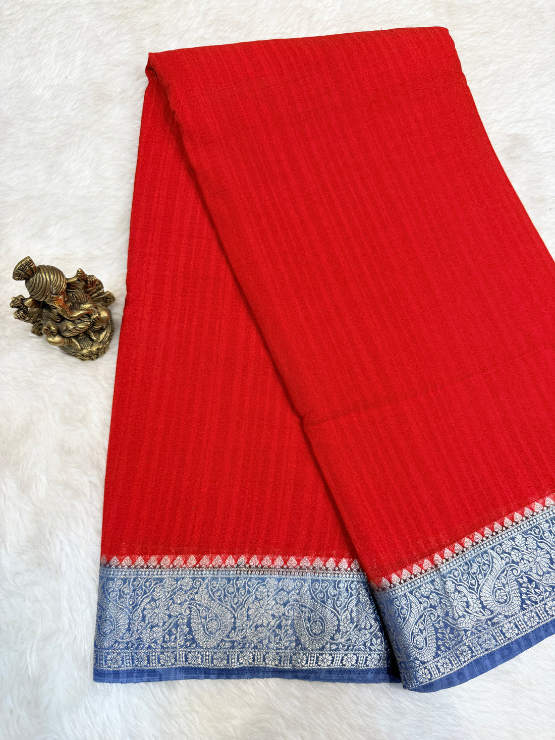 Tussar Georgette