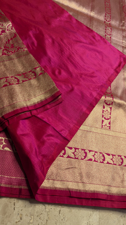 Silk Katan Saree Jahnavi Kapoor Brocade