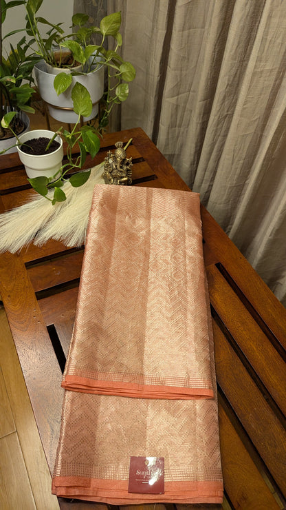 Silk Tissue Saree Brocade