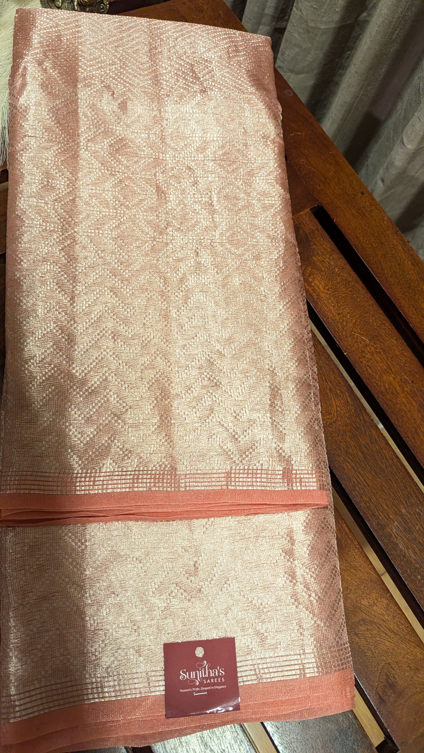 Silk Tissue Saree Brocade