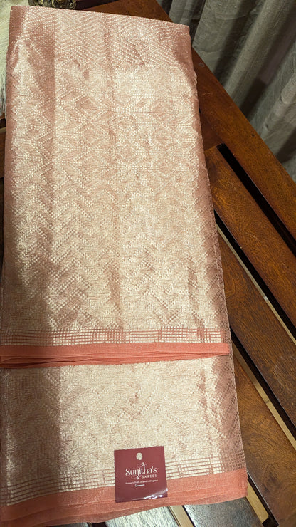 Silk Tissue Saree Brocade