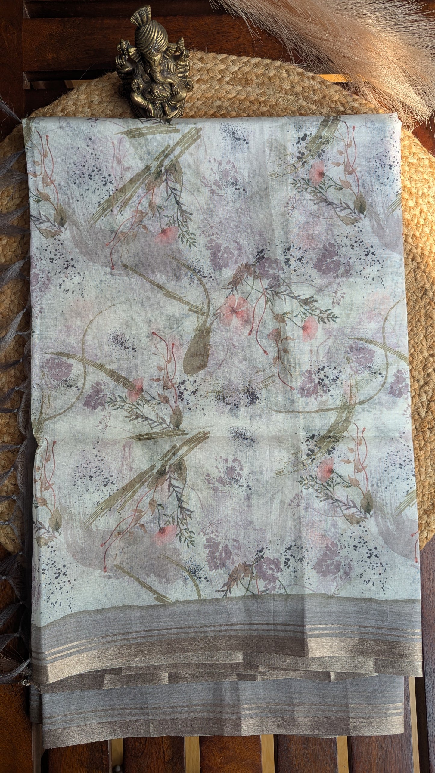 Cotton Mix Soft Organza Saree