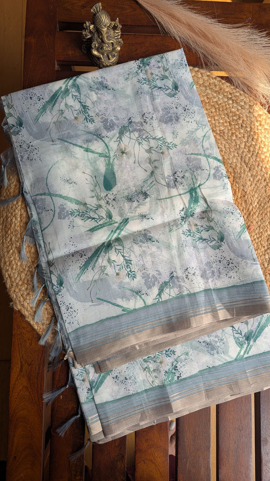Cotton Mix Soft Organza Saree