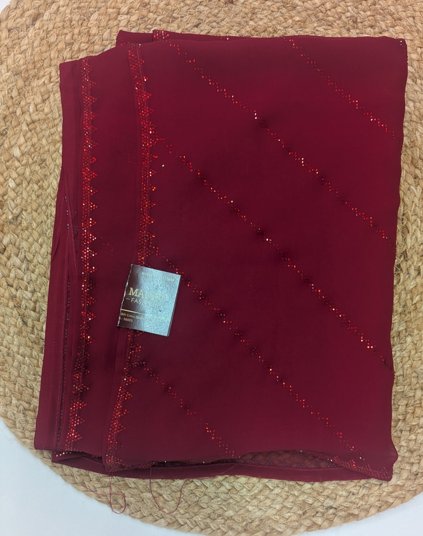 Red Color Party Wear Saree