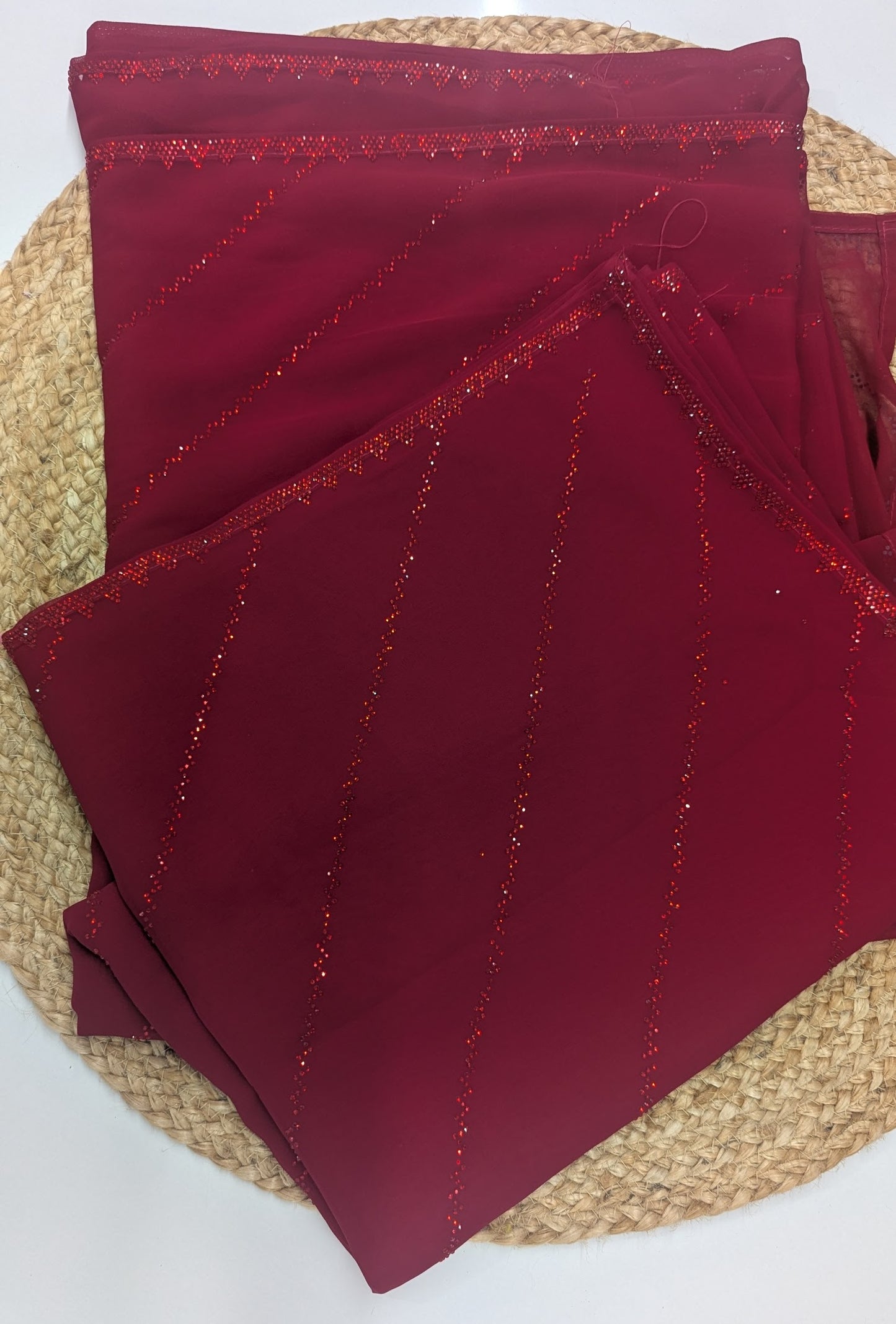 Red Color Party Wear Saree