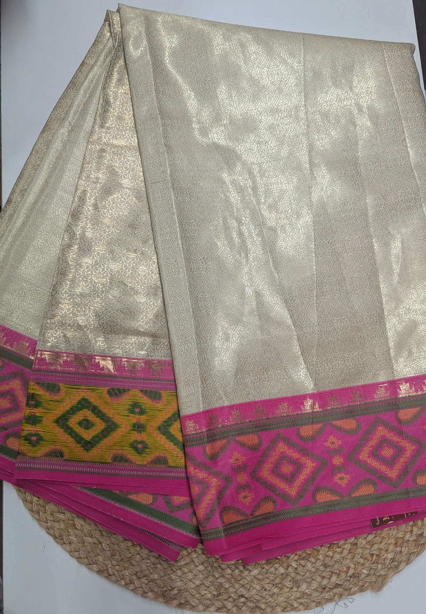 Semi Kanchi with Blended Patola Silk
