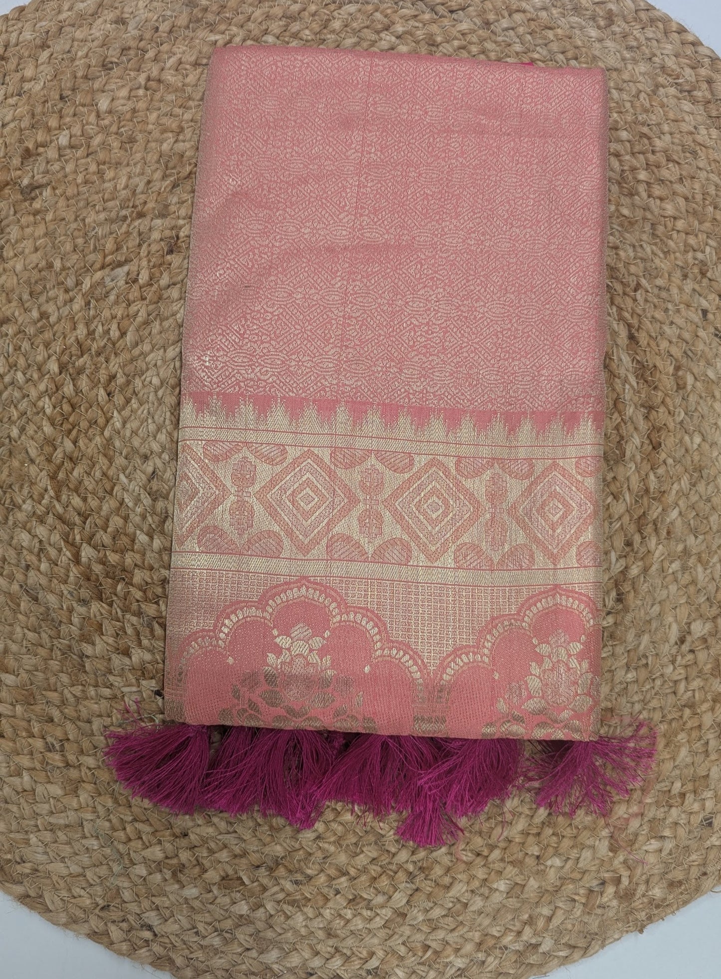 Semi Kanchi with Blended Patola Silk