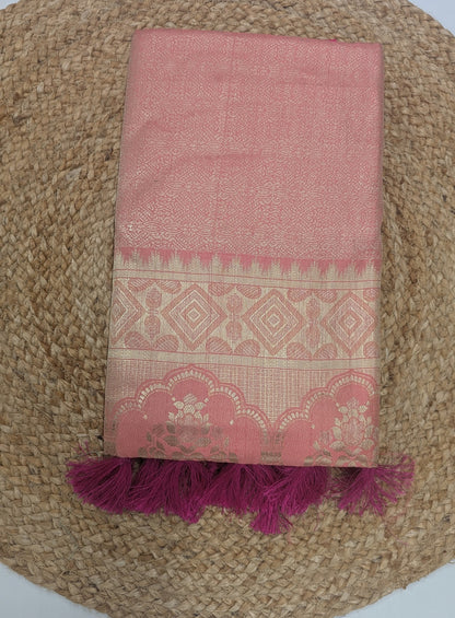 Semi Kanchi with Blended Patola Silk