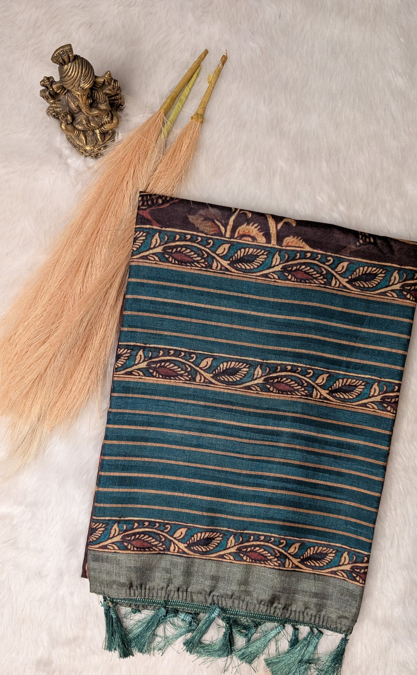 Matka Silk - Kalamkari Saree