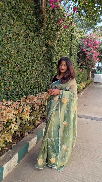 Premium Tissue Designer Saree