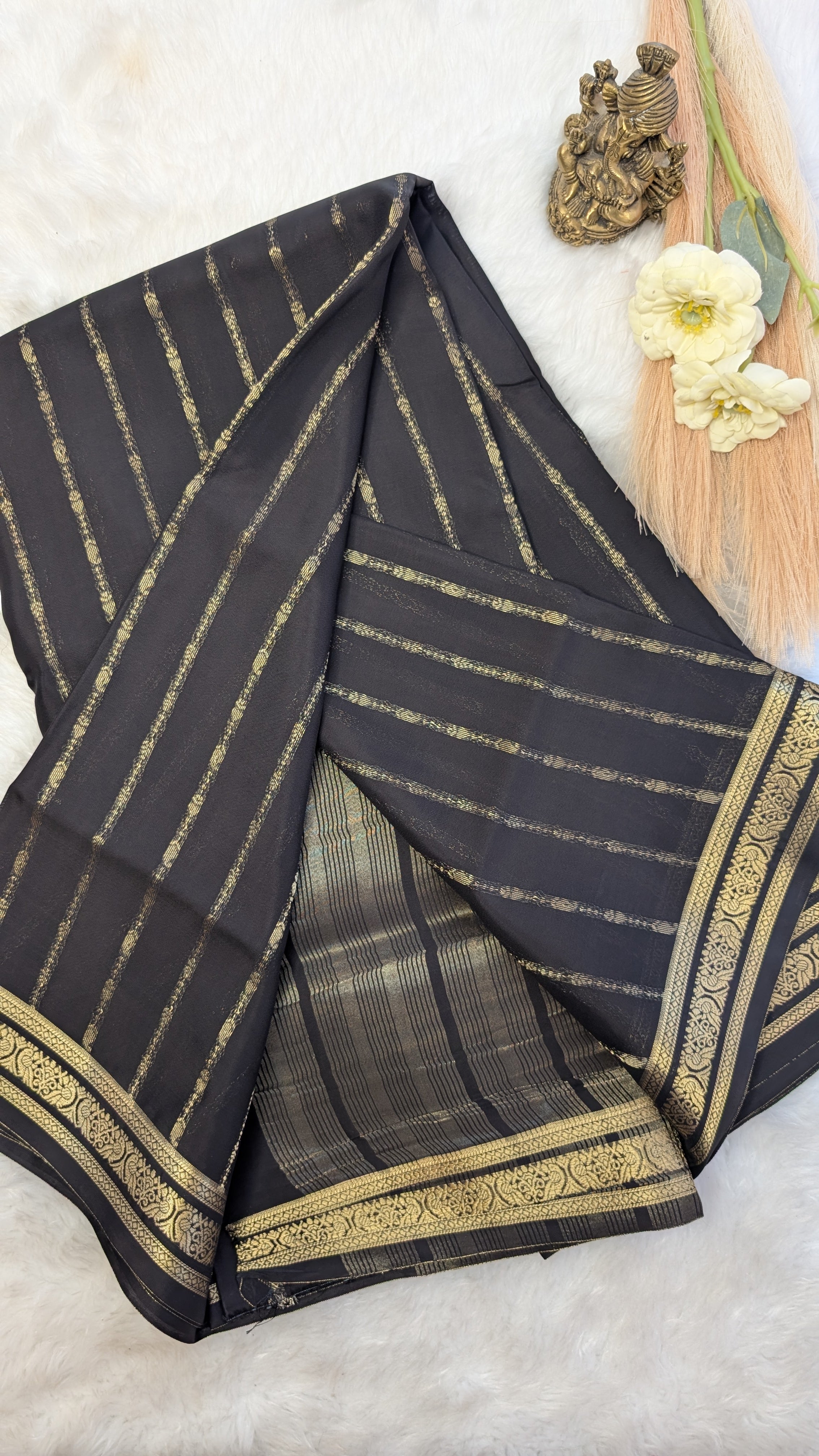 Premium Semi Mysore Silk Saree