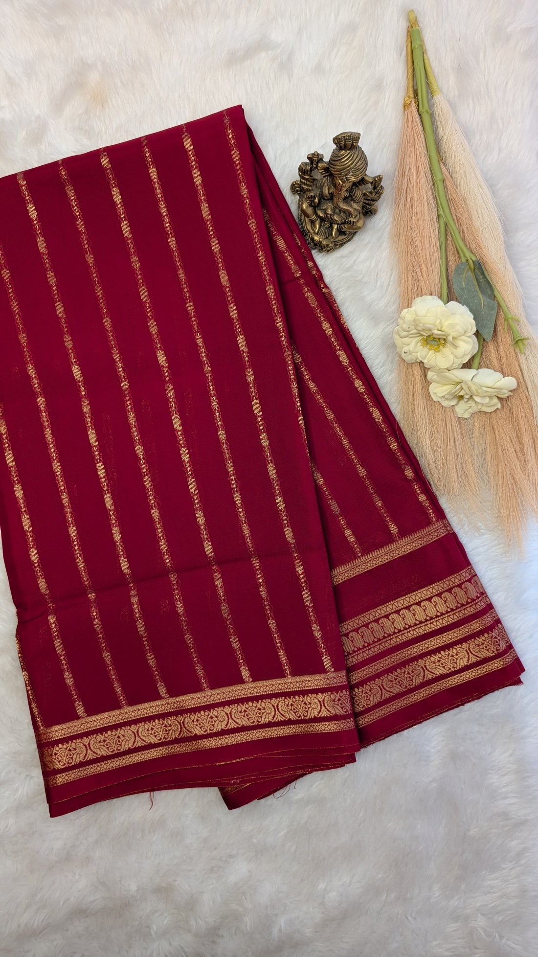 Premium Semi Mysore Silk Saree