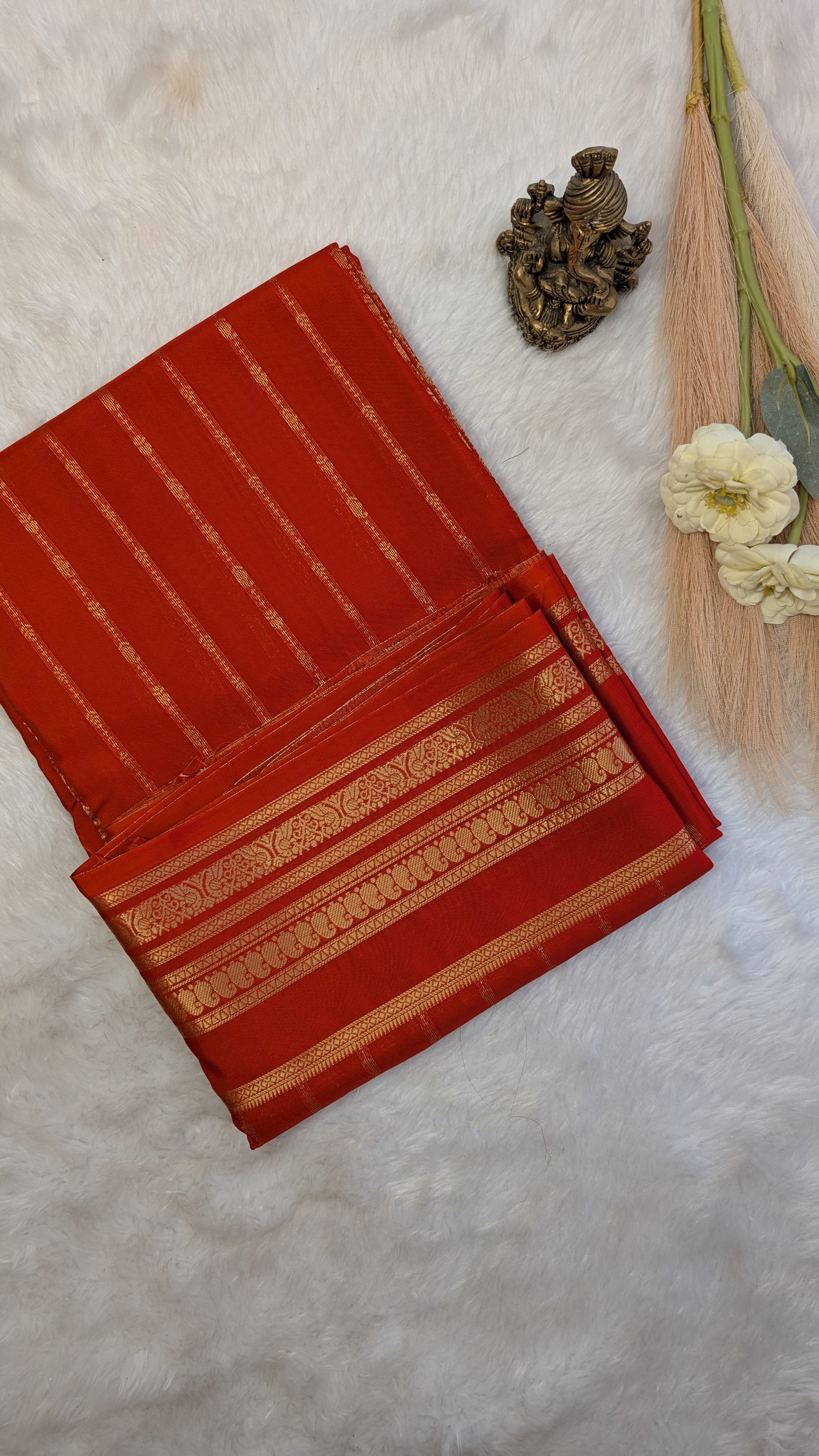 Premium Semi Mysore Silk Saree