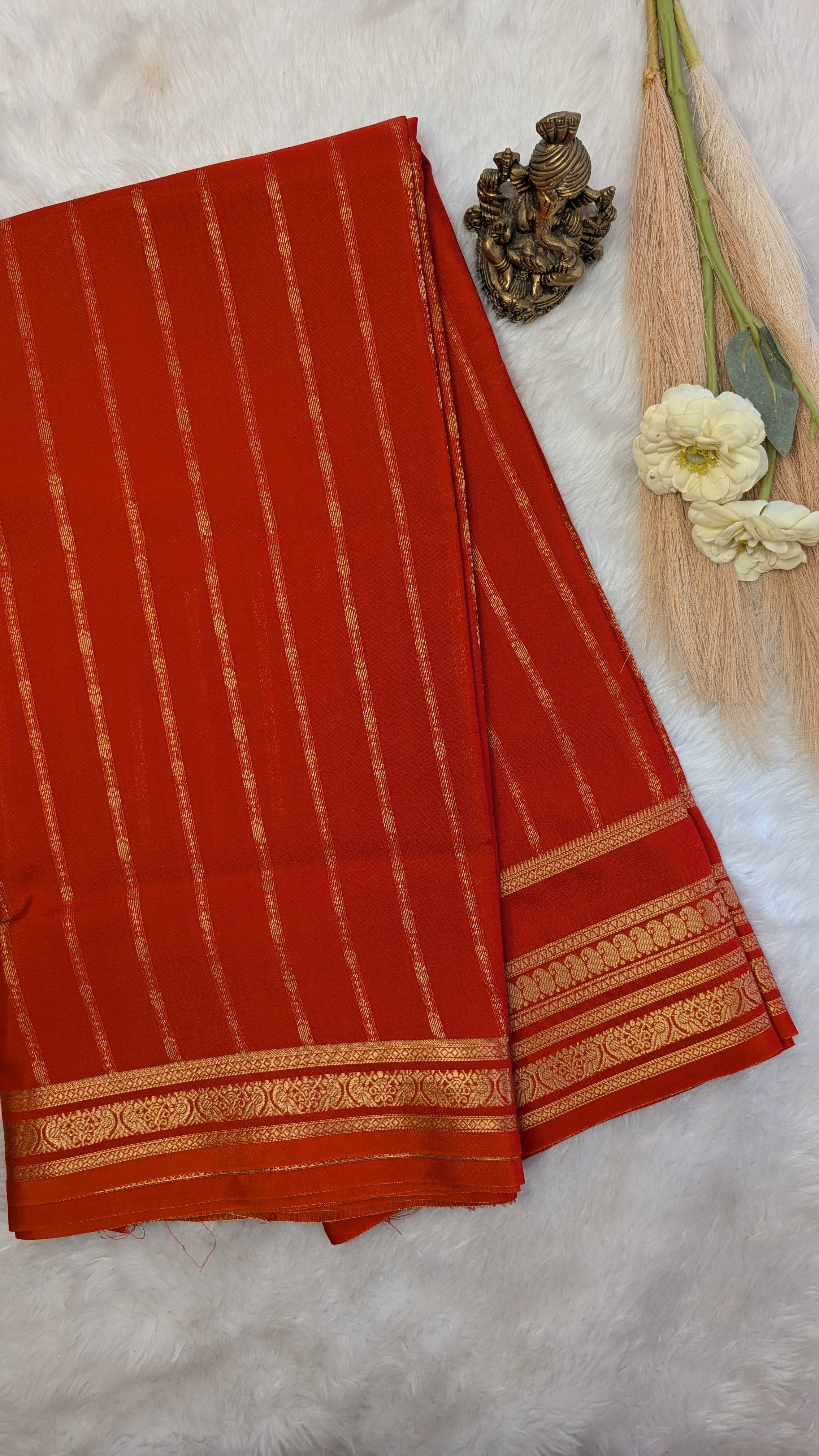 Premium Semi Mysore Silk Saree