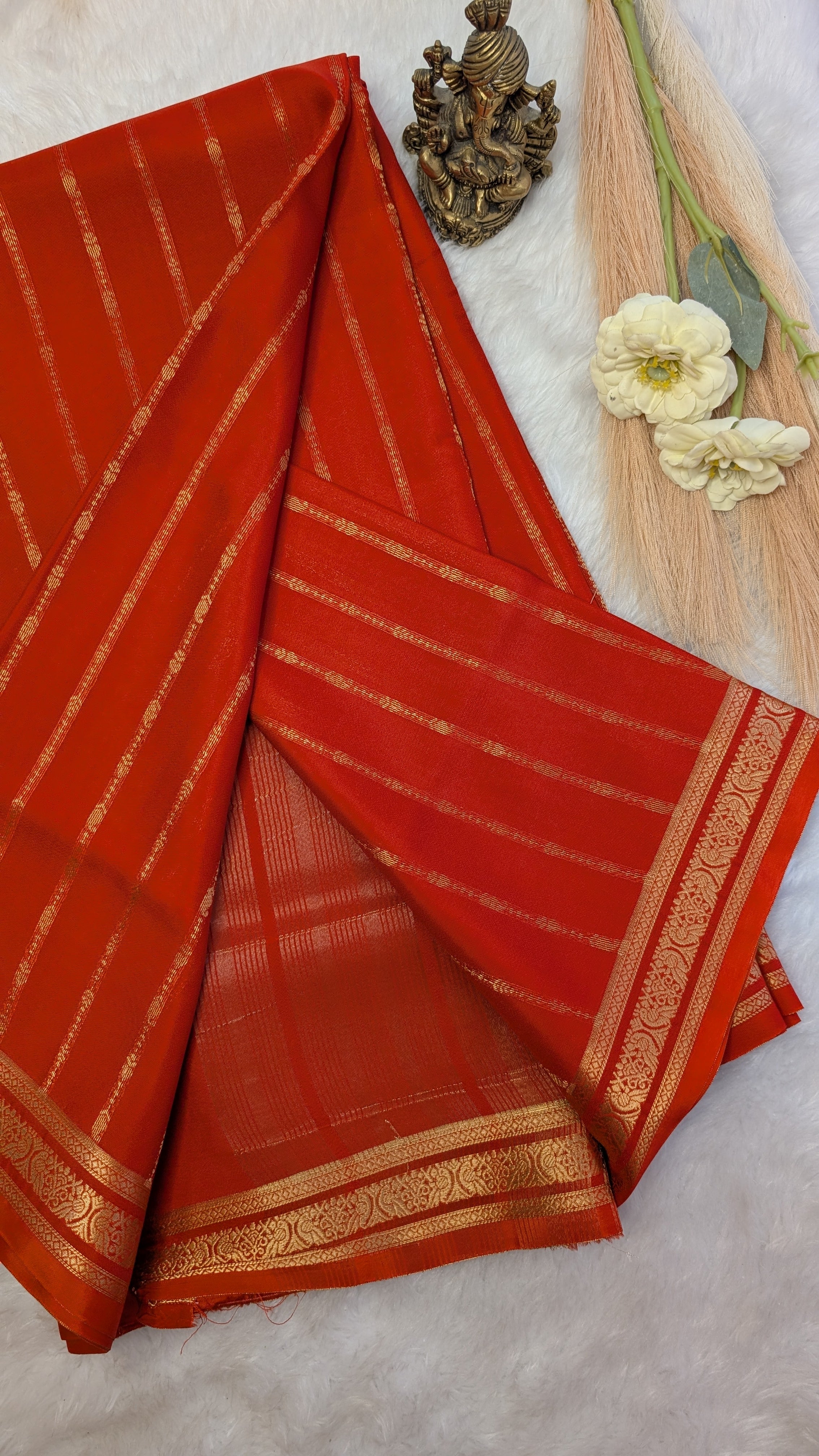 Premium Semi Mysore Silk Saree