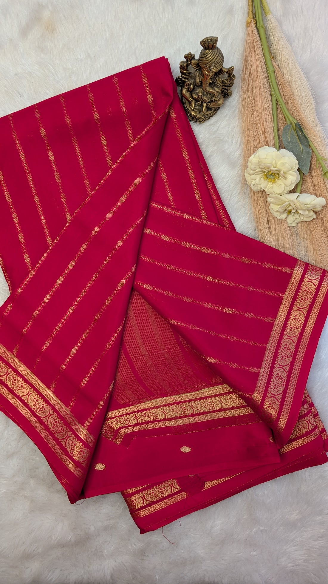 Premium Semi Mysore Silk Saree